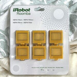iRobot Roomba Authentic 6-Pack HEPA Filters for 700 Model NOS NWT